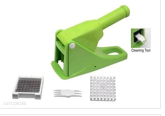 Heavy Duty Manual Vegetable Chopper & Chipper – Multi-Blade Quick Cutter for Onion, Tomato, Garlic & More
