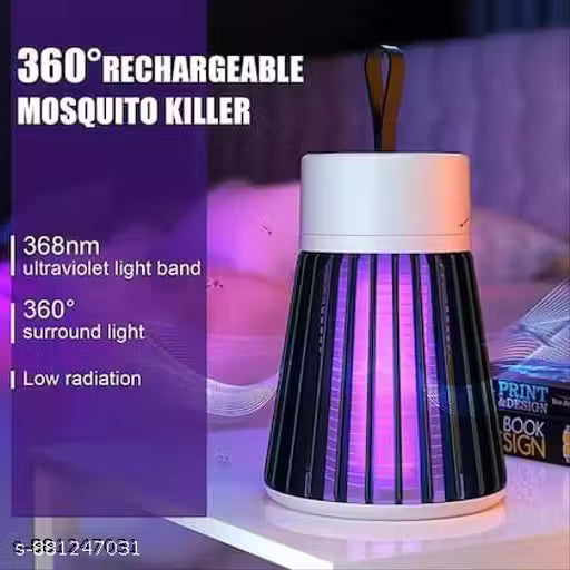USB Electric Mosquito Killer Lamp β Silent Indoor Bug Zapper for Peaceful Sleep