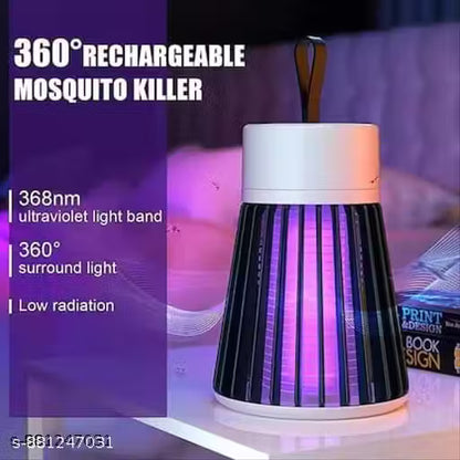 USB Electric Mosquito Killer Lamp – Silent Indoor Bug Zapper for Peaceful Sleep